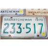 Image 4 : LOT OF 7 LICENSE PLATES (SASK) *1970S*