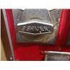 Image 2 : ONE PAIR OF METAL BOOK ENDS (VINTAGE)