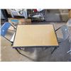 Image 1 : CHILDRENS TABLE & CHAIRS, 3 PIECE- FOLD UP