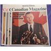 Image 4 : LOT OF 12 NEWSPAPER MAGAZINES (VINTAGE) *7 X THE WEEKEND 1971, 4 X CANADIAN MAGAZINE 1971 & 1 STAR W