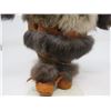 Image 5 : LOT OF 2 DOLLS (TRADITIONAL ABORIGINAL CLOTHES) *REAL FUR AND LEATHER* (COME WITH STANDS) *13" TALL*
