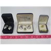 Image 1 : LOT OF JEWELLRY (EARRINGS, CUFFLINK & TIE PIN SET & PENDANT 'SPECIAL')