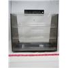 Image 1 : DISPLAY RACK (SHEAFFER) *PLEXIGLASS* (SPINS) *12.5" T X 15" L X 8.25" DEPTH AT BOTTOM) *TAPERS TO TO