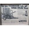 Image 2 : FRAMED "FARMHAND" ADVERTISEMENT (9.5" T X 11.5" L) *APRIL 1964*