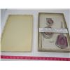 Image 2 : COMB AND BRUSH "DRESSER SET" *MISSING COMB AND MIRROR* (COMES IN ORIGINAL PACKAGING)