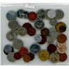 Image 1 : LOT OF 47 FOREIGN COINS (MANY YEARS, COUNTRIES AND DENOMINATIONS)