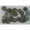 Image 1 : LOT OF 30-FIVE CENT COINS (ALL 12 SIDED) *VARIOUS DATES* (CANADIAN)