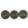 Image 1 : LOT OF 3-ONE DOLLAR COINS (CANADA) *1969, 1974, 1982*