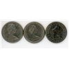 Image 2 : LOT OF 3-ONE DOLLAR COINS (CANADA) *1969, 1974, 1982*