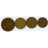 Image 2 : LOT OF 4 SPECIAL CANADIAN PENNIES (LARGE 1910, 1936, 2 X 1943 VICTORY)