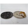 Image 2 : LOT OF 2 BELT BUCKLES (HORSE, PACIFIC 66)