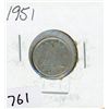 Image 1 : TEN CENT COIN (CANADA) *1951* (SILVER)