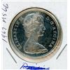 Image 2 : ONE DOLLAR COIN (CANADA) *1967* (SILVER)