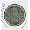 Image 2 : ONE DOLLAR COIN (CANADA) *1957* (SILVER)