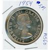 Image 2 : ONE DOLLAR COIN (CANADA) *1954* (SILVER)