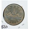 Image 1 : ONE DOLLAR COIN (CANADA) *1953* (SILVER)