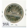 Image 1 : ONE DOLLAR COIN (CANADA) *1965* (SILVER)
