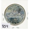 Image 1 : ONE DOLLAR COIN (CANADA) *1965* (SILVER)