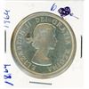 Image 2 : ONE DOLLAR COIN (CANADA) *1964* (SILVER)