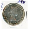Image 2 : ONE DOLLAR COIN (CANADA) *1963* (SILVER)