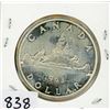 Image 1 : ONE DOLLAR COIN (CANADA) *1963* (SILVER)