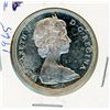 Image 2 : ONE DOLLAR COIN (CANADA) *1965* (SILVER)