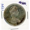 Image 2 : ONE DOLLAR COIN (CANADA) *1965* (SILVER)