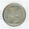 Image 2 : ONE DOLLAR COIN (CANADA) *1962* (SILVER)