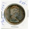 Image 2 : ONE DOLLAR COIN (CANADA) *1967* (SILVER)