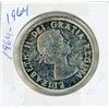 Image 2 : ONE DOLLAR COIN (CANADA) *1964* (SILVER)