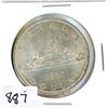 Image 1 : ONE DOLLAR COIN (CANADA) *1965* (SILVER)