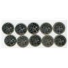 Image 1 : LOT OF 10 -TWENTY FIVE CENT COINS (CANADA) *1973*