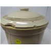 Image 3 : LOT OF 2 CROCKS - ONE 1 GALLON, ONE 2 GALLON *SOME CHIPS*