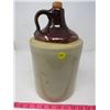 Image 1 : 1 GALLON CROCK W/ CORKSCREW *SOME CHIPS AND IMPERFECTIONS*
