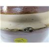 Image 3 : 1/2 GALLON CROCK W/ LID *SOME CHIPS AND IMPERFECTIONS*