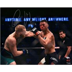 Conor McGregor Signed "UFC 202 Punching Diaz" 16x20 Photo (Fanatics Hologram)