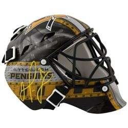 Matt Murray Signed Pittsburgh Penguins Mini Goalie Mask (Fanatics Hologram)
