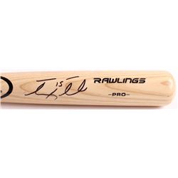 Tim Tebow Signed Rawlings Pro Baseball Bat (Tebow COA)