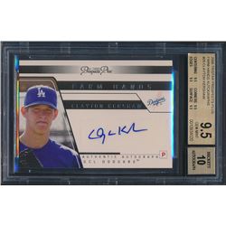2006 TRISTAR Prospects Plus Farm Hands Autographs #25 Clayton Kershaw (BGS 9.5)