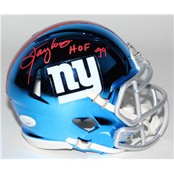 Lawrence Taylor Signed New York Giants Chrome Mini Speed Helmet Inscribed " HOF '99" (JSA COA)