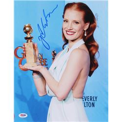Jessica Chastain Signed 11x14 Photo (PSA COA)