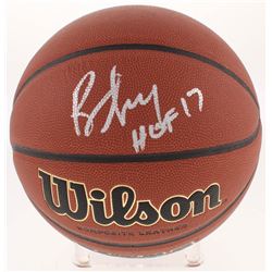 Bill Self Signed NCAA Game Ball Series Basketball Inscribed "HOF 17" (Beckett Hologram)
