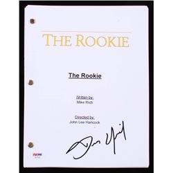 Dennis Quaid Signed "The Rookie" Full Script (PSA COA)