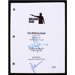 Norman Reedus  Andrew Lincoln Signed "The Walking Dead: Tell It To The Frogs" Full Episode Script (P