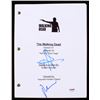 Image 1 : Norman Reedus  Andrew Lincoln Signed "The Walking Dead: Tell It To The Frogs" Full Episode Script (P