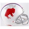 Image 1 : O. J. Simpson Signed Buffalo Bills Full-Size Authentic On-Field Helmet with Multiple Inscriptions (J