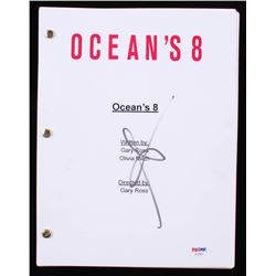 Sarah Paulson Signed "Oceans's 8" Full Script (PSA COA)
