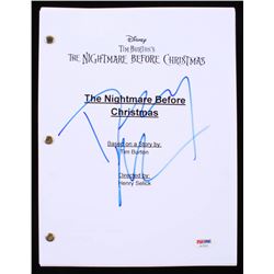 Danny Elfman Signed "The Nightmare Before Christmas" Full Movie Script (PSA COA)