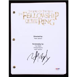 BIlly Boyd Signed "Lord of the Rings: The Fellowship of the Ring" Movie Script (PSA COA)