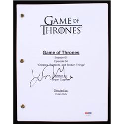 John Bradley Signed "Game of Thrones: Cripples, Bastards,  Broken Things" Full Episode Script (PSA C